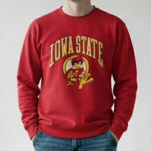 Vintage Iowa State Cyclones Jerzees USA Made 1990's Shirt Sweatshirt Men's XL